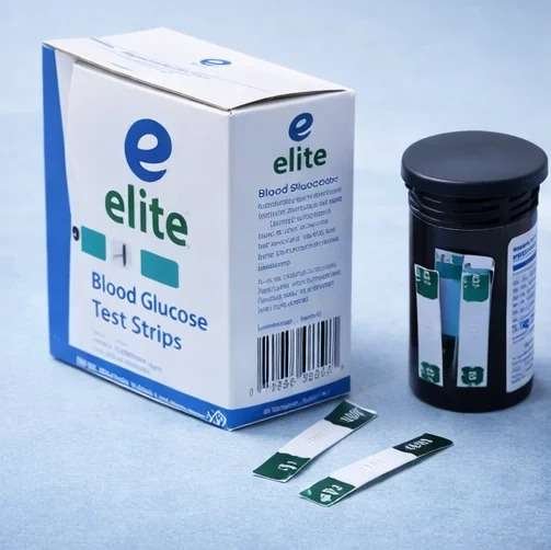 شرائط قياس السكر إليت — Elite Blood Glucose Test Strips