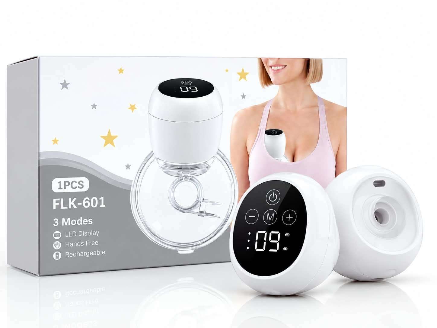 شفاط حليب كهربائي قابل للارتداء -TDCS FLK -601