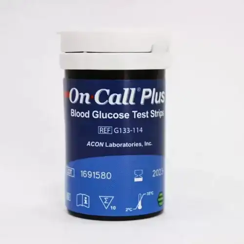 On Call Plus Blood Glucose Test Strips