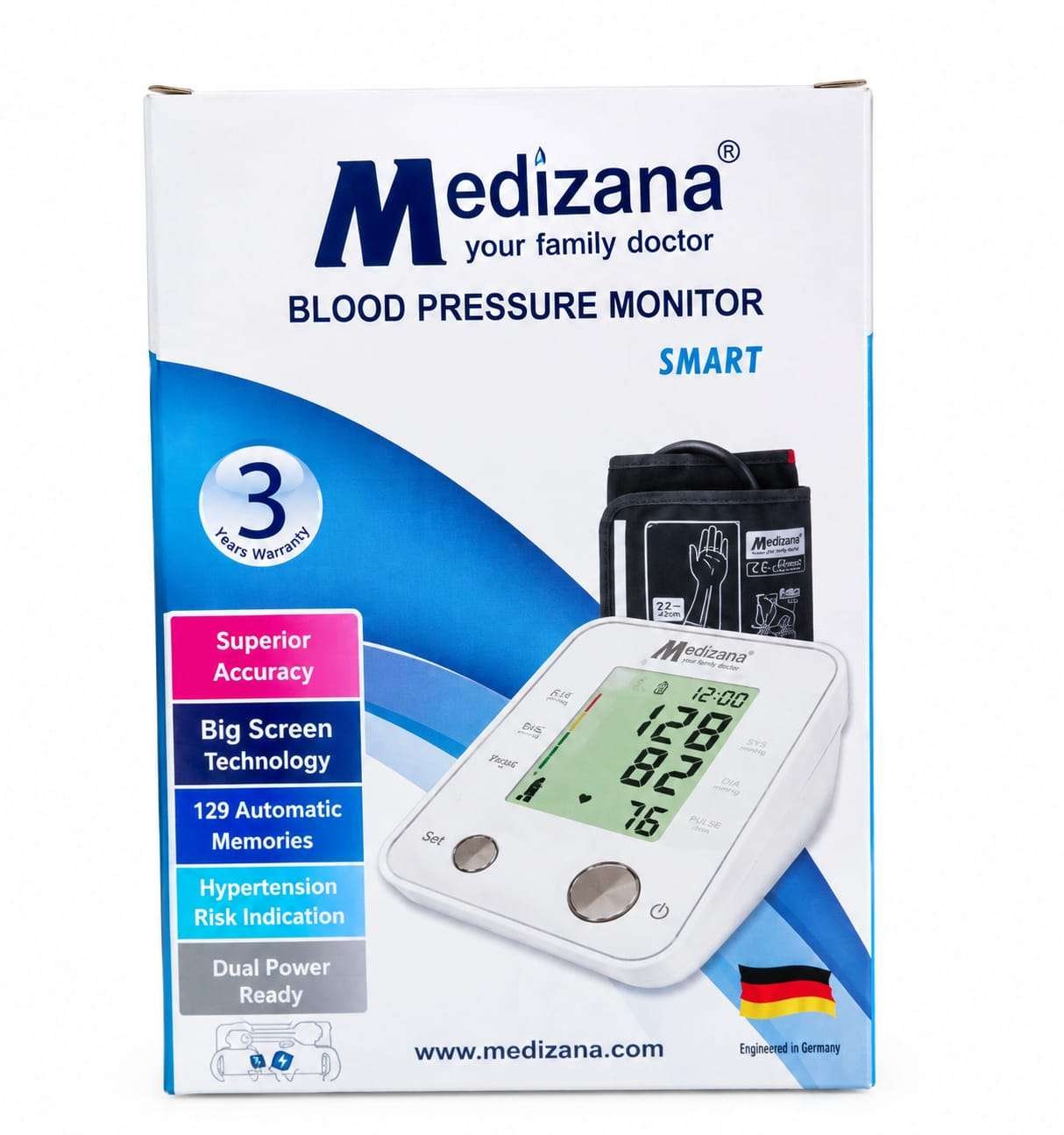جهاز ضغط ديجيتال Medizana SMART للذراع