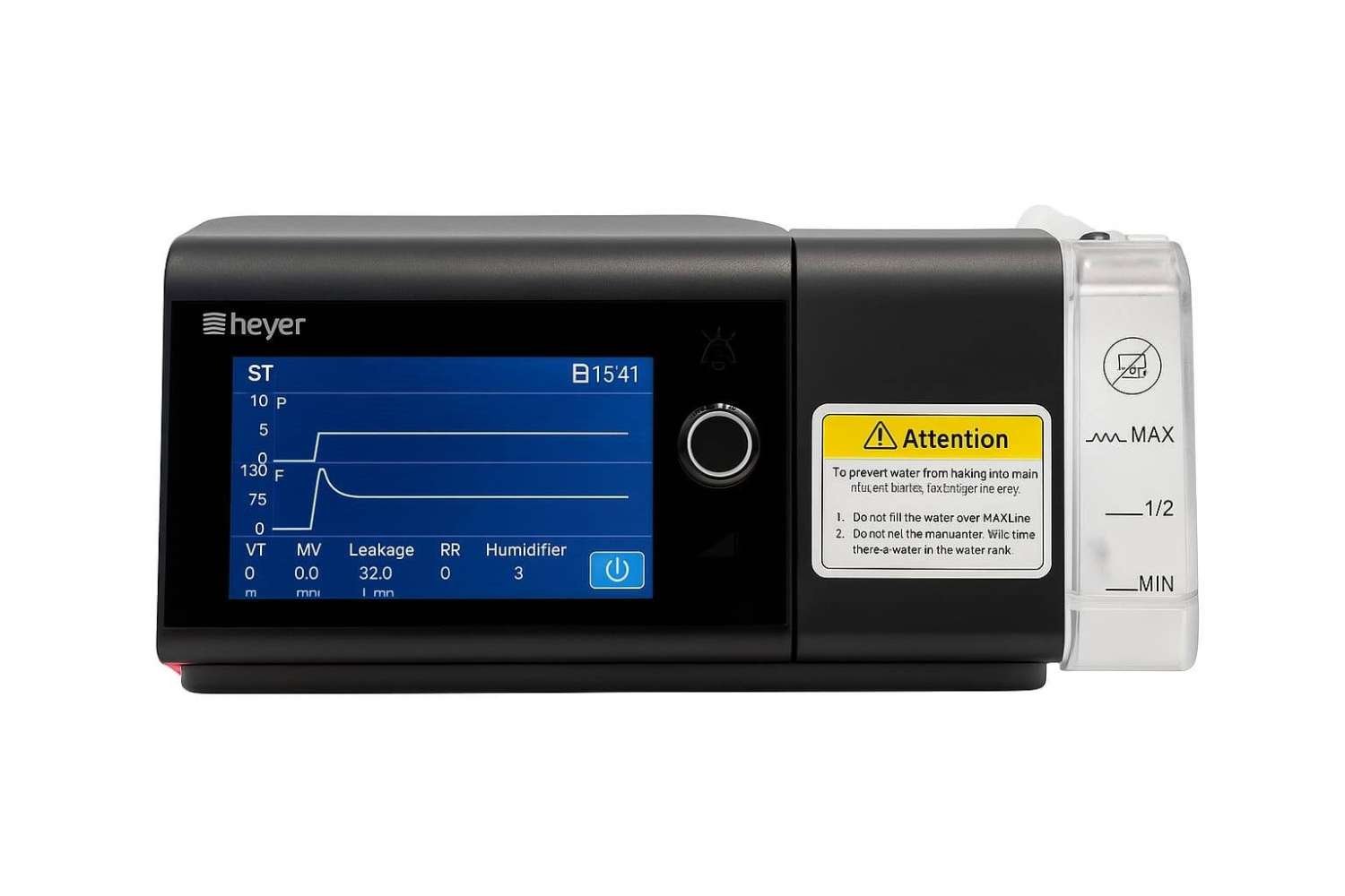باي باب ضغط 30 لتنظيم التنفس - هاير  Bipap df30st To regulate breathing - Heyer