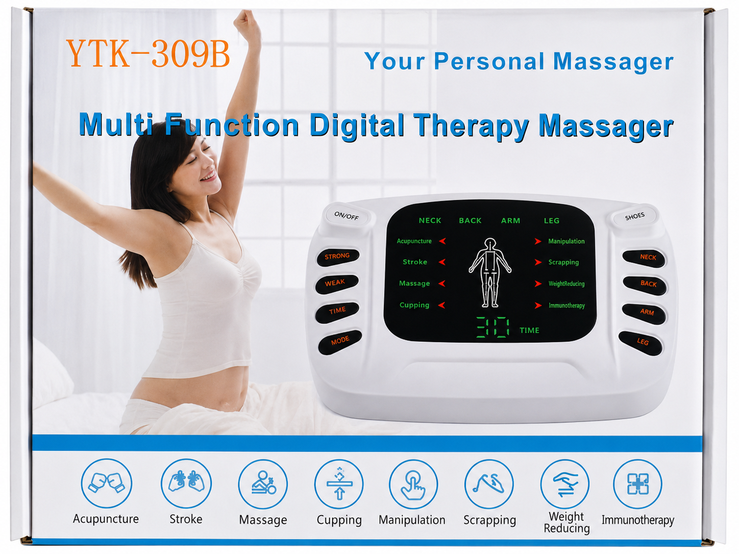 جهاز المساج والعلاج الرقمي متعدد الوظائف YTK-309B
