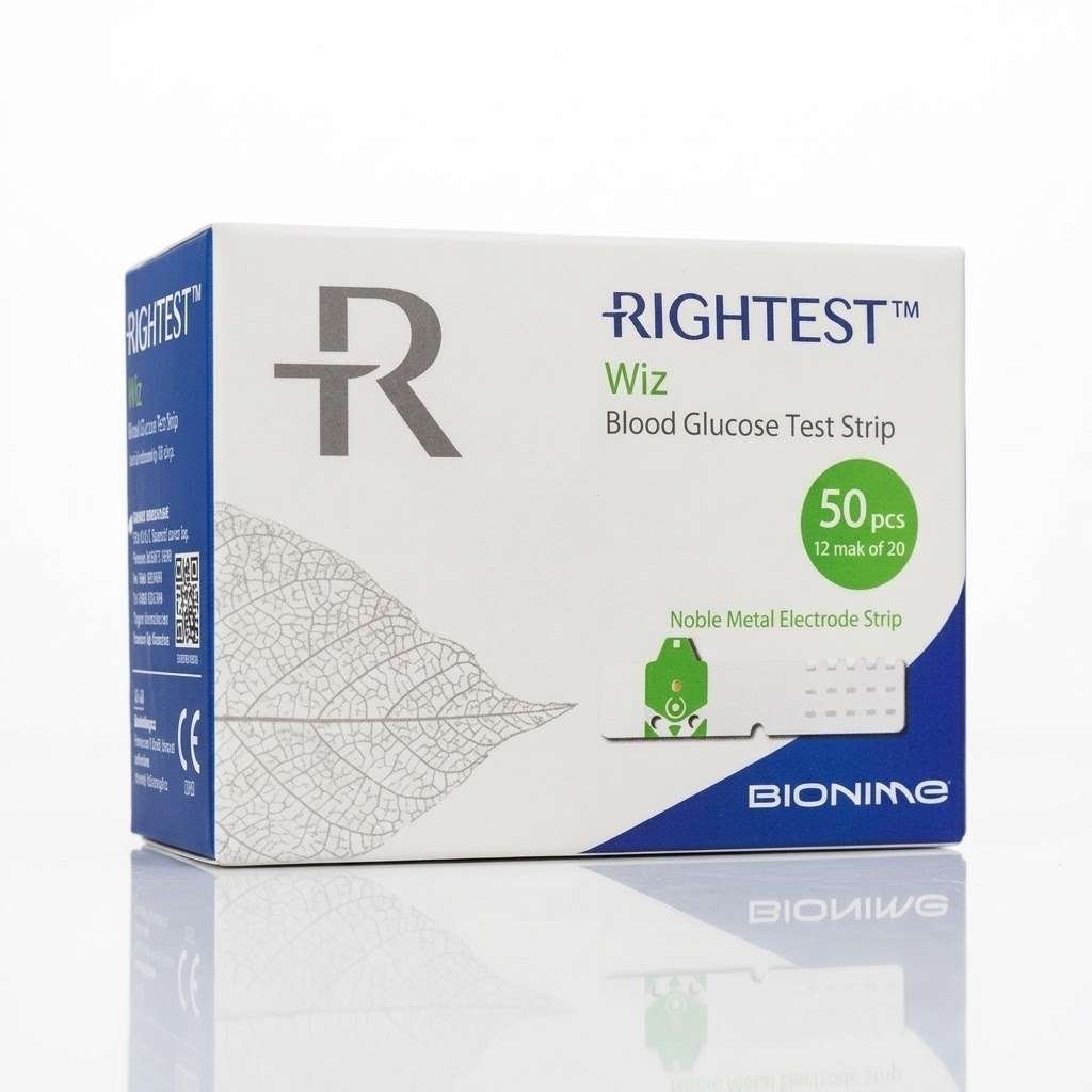 شرائط بايونيمي لقياس السكر50شريط- Rightest