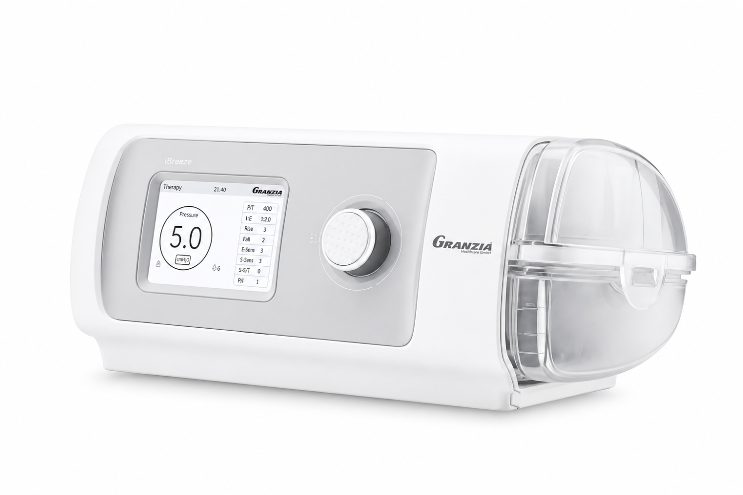 جهاز تنفس منزلي Granzia /BiPAP لعلاج انقطاع النفس أثناء النوم