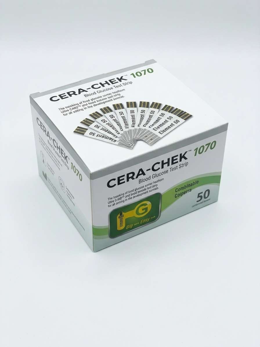 شرائط سيرا تشيك قياس السكر - CERA-CHEK-1070