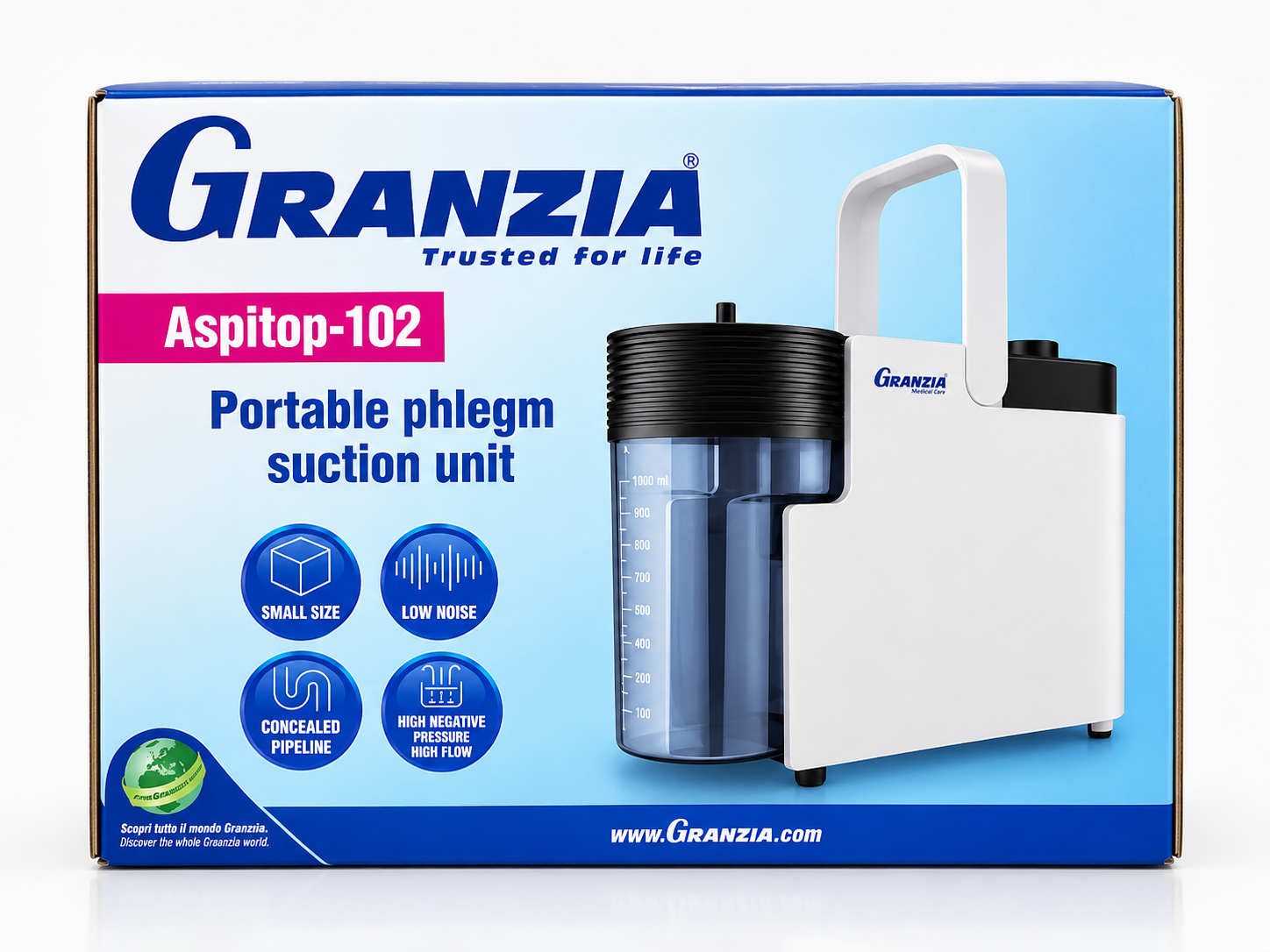 شفاط مخاط طبي -Aspitop-102