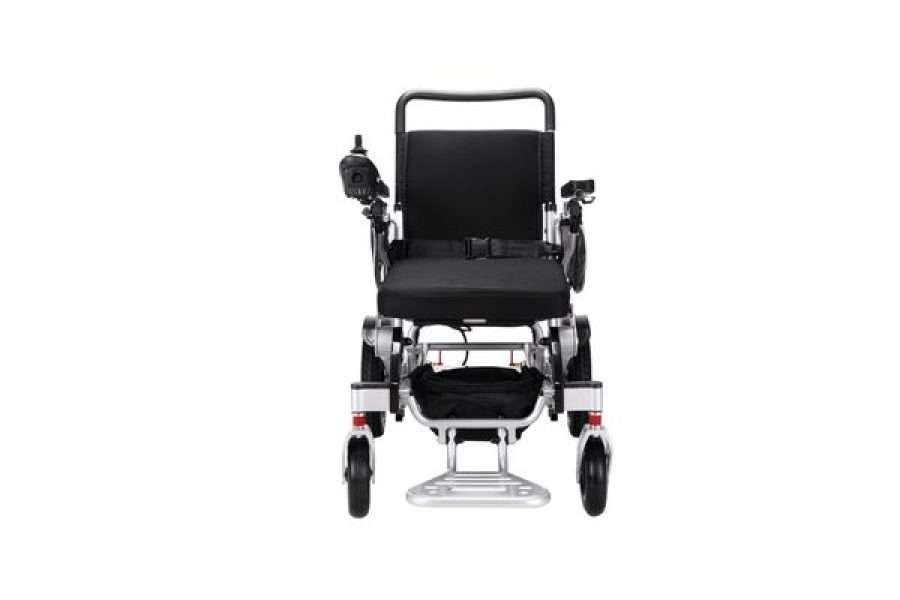 كرسي متحرك كهربائي قابل للطي مناسب للسفر pro care