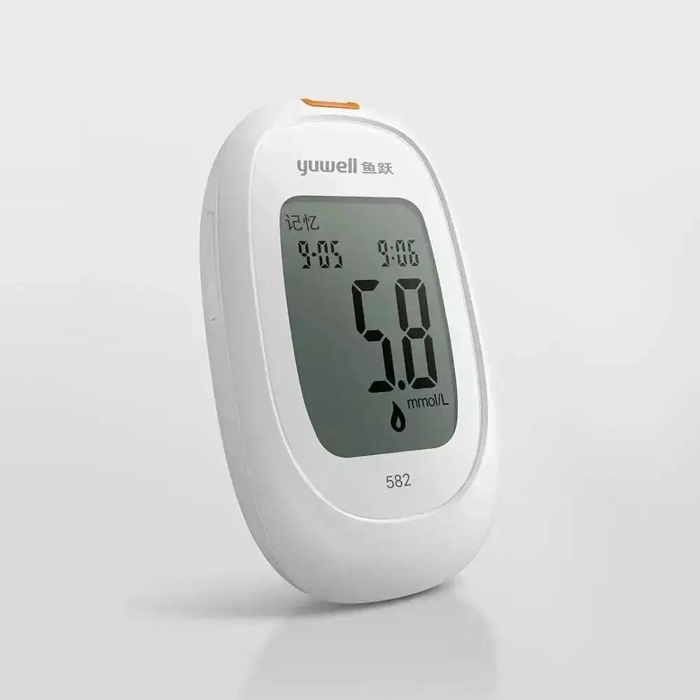 عرض جهاز السكر + 25 شريط من يوويل YUWELL